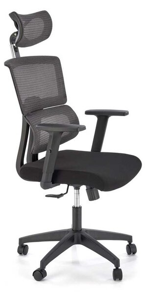 Scaun de birou Coleman, gri / negru
