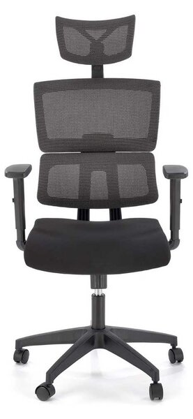 Scaun de birou Coleman, gri / negru