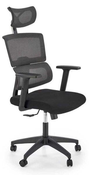 Scaun de birou Coleman, gri / negru