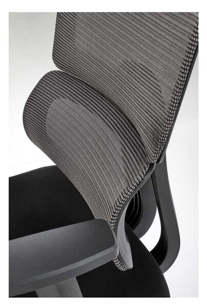 Scaun de birou Coleman, gri / negru