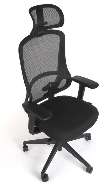 Scaun de birou Fiero, negru