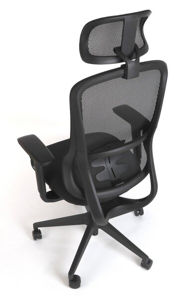 Scaun de birou Fiero, negru