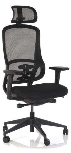 Scaun de birou Fiero, negru