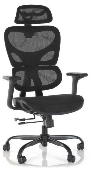 Scaun de birou Gothard, negru