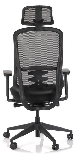 Scaun de birou Fiero, negru