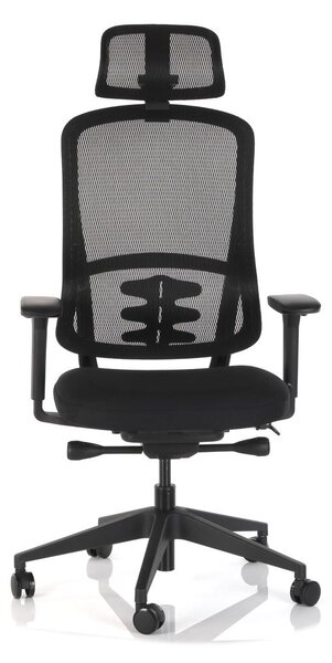 Scaun de birou Fiero, negru