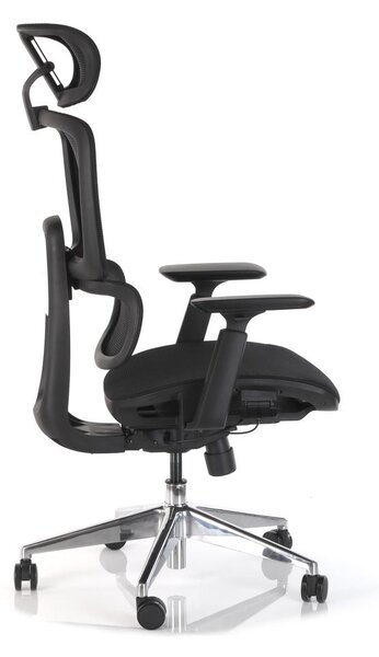 Scaun de birou Lustro, negru