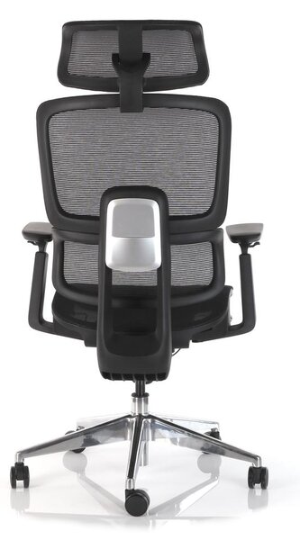 Scaun de birou Lustro, negru