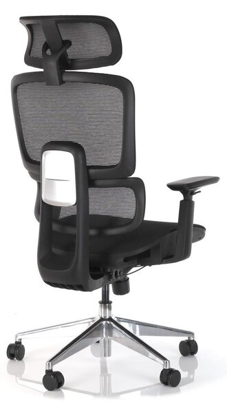 Scaun de birou Lustro, negru