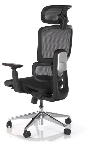 Scaun de birou Lustro, negru