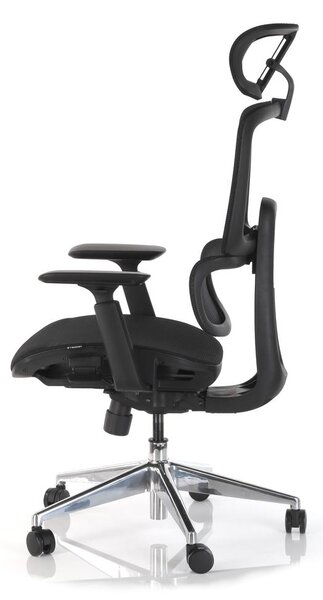 Scaun de birou Lustro, negru