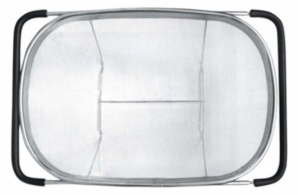 Strecuratoare extensibila din inox Pufo pentru chiuveta, 29 x 18 cm