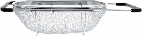 Strecuratoare extensibila din inox Pufo pentru chiuveta, 29 x 18 cm