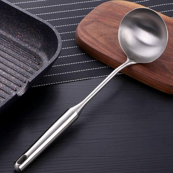 Polonic Pufo Premium din inox pentru servit si gatit, rezistent, 33 cm