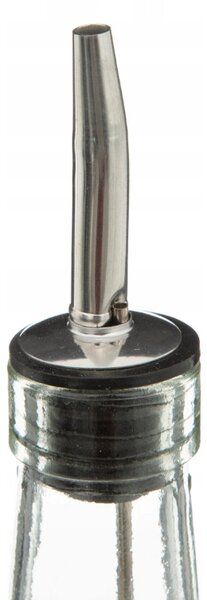 Sticle pentru ulei si otet in suport din bambus GUSTO, 2x 480 ml