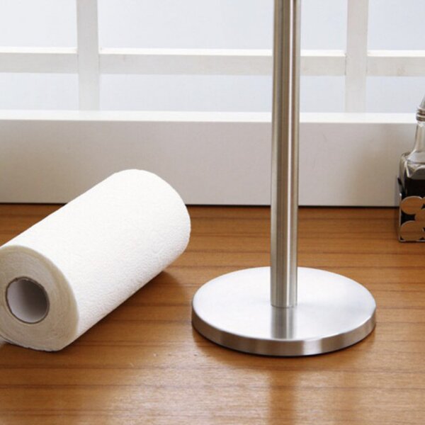 Suport metalic Pufo pentru rola hartie, prosoape de bucatarie, 33 cm