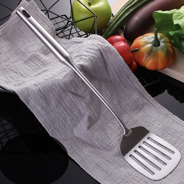 Paleta Pufo Premium din inox pentru gatit si servit, rezistenta, 38 cm