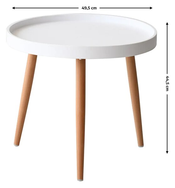 Masuta Cafea CT360 Alb