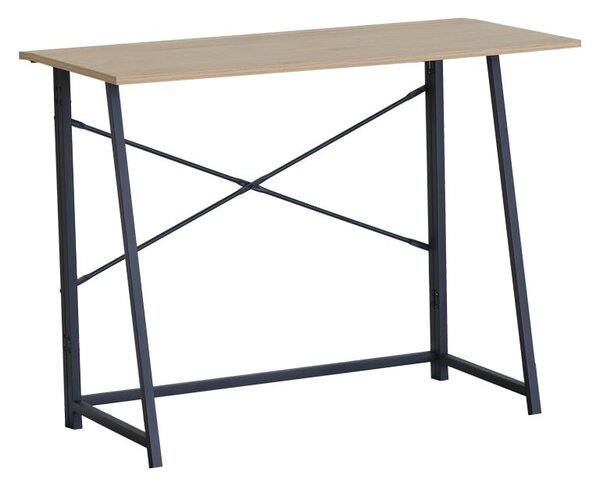 Birou pliabil, Siklo, Negru, 46x100x75.5 cm