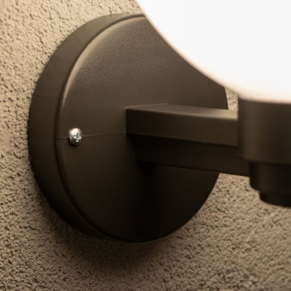 Brilagi - Aplica de exterior HARBOR, 1xE27/40W/230V, IP33, negru/alb