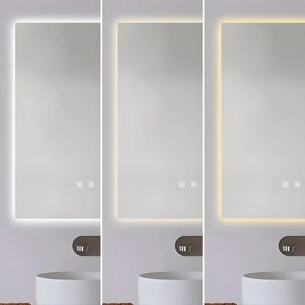 Oglinda Baie Led Shade 50x70cm, Functie Dezaburire