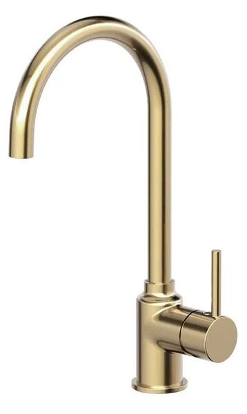 Baterie Chiuveta Bucatarie Diplon Fiona Gold ST2517GL, Alama, Finisaj Auriu, Monocomanda