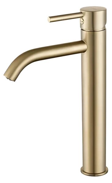 Baterie inalta pentru lavoar ST2512-1GL, Material Alama, Finisaj Auriu Antichizat, Cartus ceramic