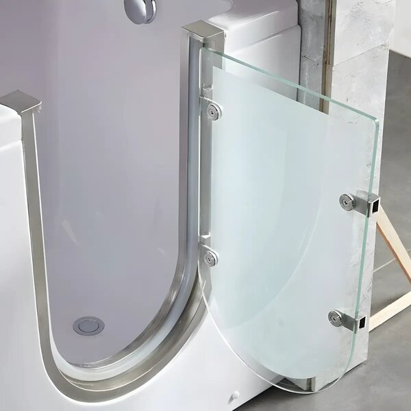 Cada Pentru Varstnici si Persoane cu Dizabilitati Diana 135x73x94cm, Acril, Usa De Acces