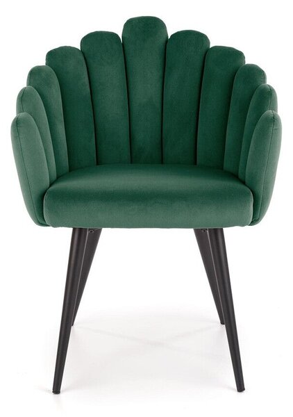 Scaun Houston 976, Verde închis, Negru, 85x65x62cm, 11 kg