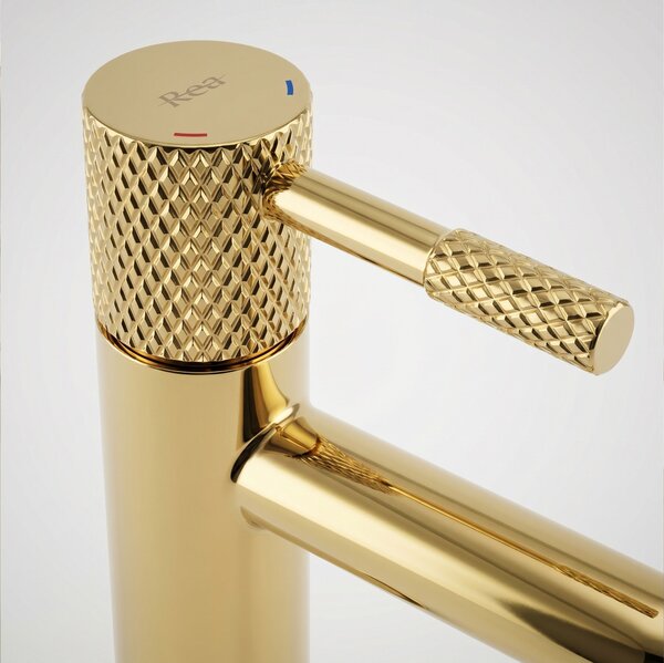 Baterie pentru lavoar Rea Venti Gold Low