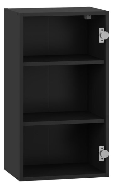 Corp dulap superior Verlene G 40/82 (negru). 1156365