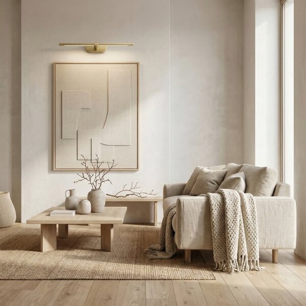 Aplică LED pentru baie APP1892-1W 40 cm BRUSH GOLD