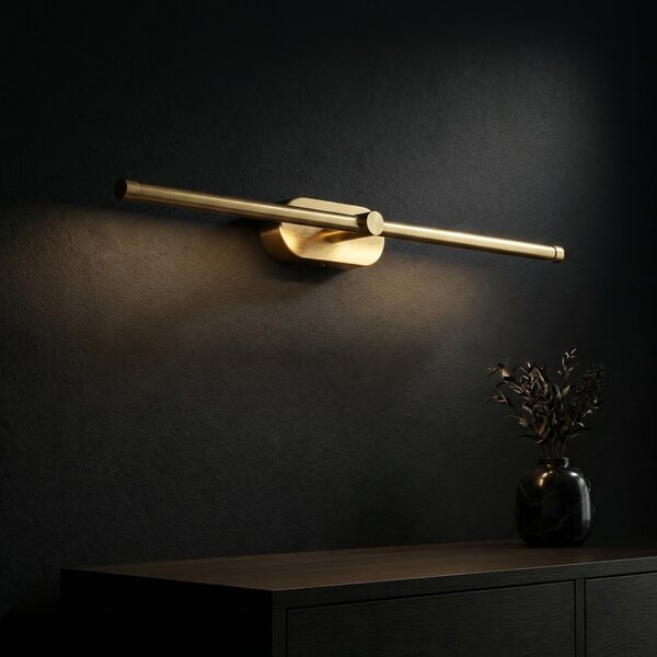 Aplică LED pentru baie APP1893-1W 60 cm BRUSH GOLD