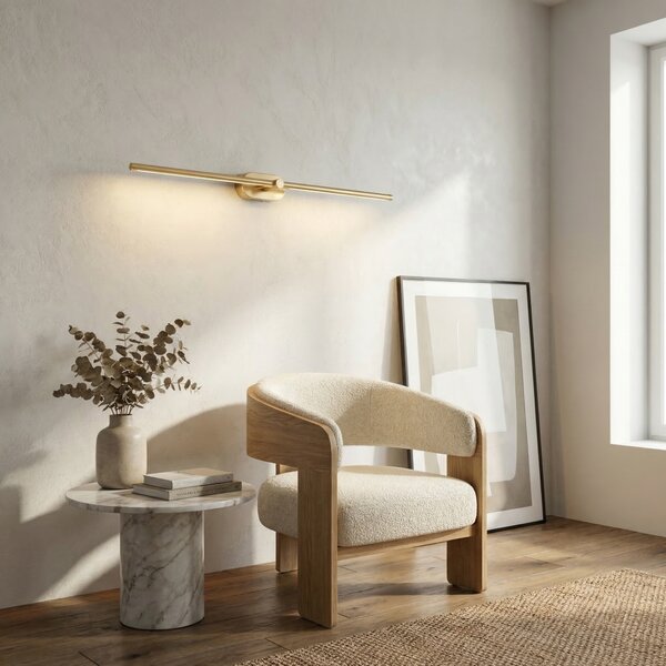 Aplică LED pentru baie APP1894-1W 80 cm BRUSH GOLD