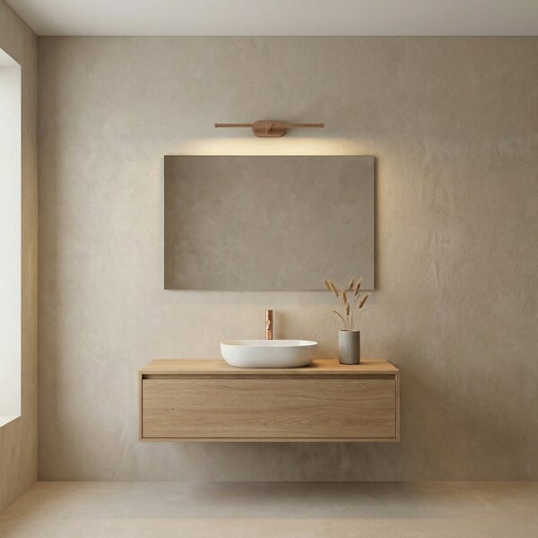 Aplică LED pentru baie APP1895-1W 40 cm BRUSH COPPER