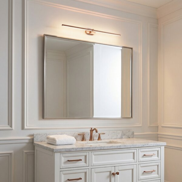 Aplică LED pentru baie APP1897-1W 80 cm BRUSH COPPER