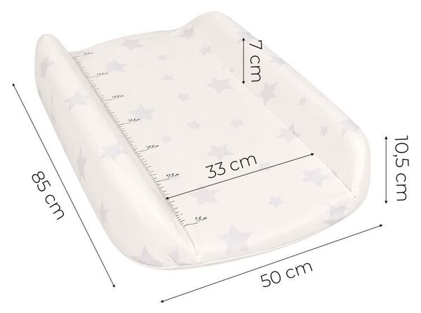 Saltea de înfășat cu model de steluțe 85 x 50 cm