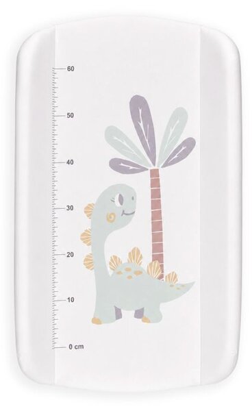 Saltea de înfășat profilată, robustă, cu model dinozaur 85 x 50 cm