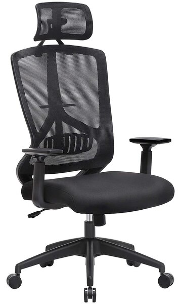 Scaun de birou, scaun ergonomic cu suport lombar