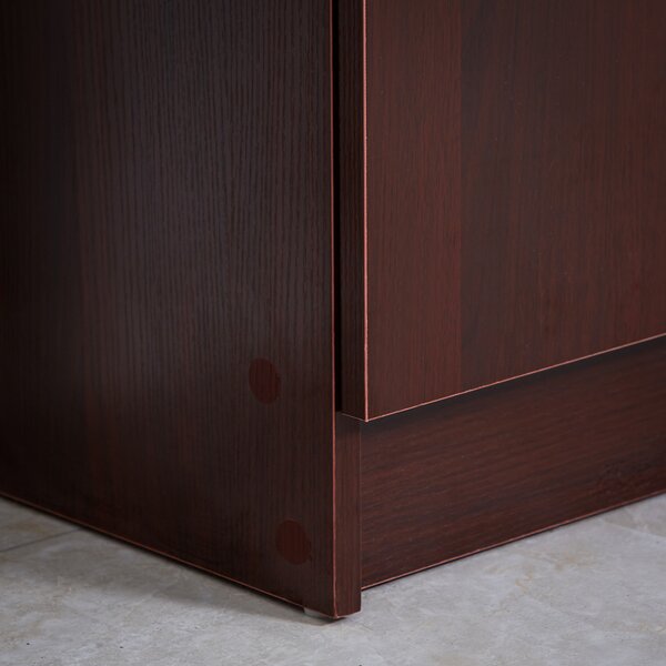 Dulap de pantofi din lemn pentru 12 perechi de pantofi cu 4 rafturi deschise, 83x30x90 cm, culoare cafea HOMCOM | Aosom Romania