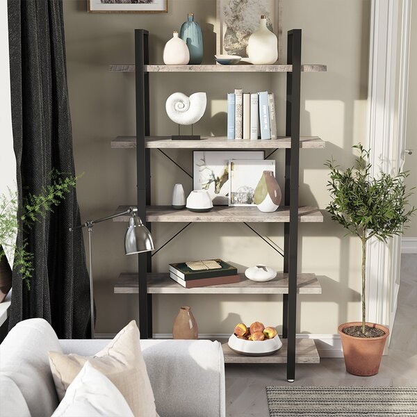 Biblioteca Vasagle Bej 105x33.5x177.5 cm