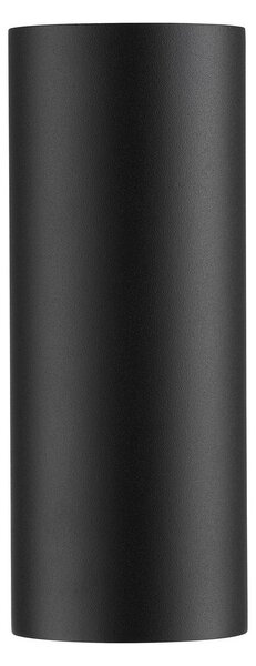 Nordlux Lampă de perete pentru exterior Dion Double, negru, GU10, aluminiu, IP44, reglabil, Negru, Aluminiu
