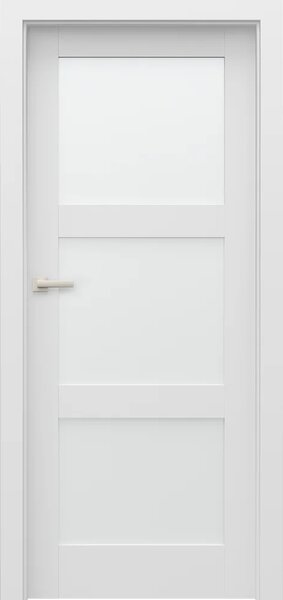 Usa cu toc reglabil PORTA GRANDE - Model B3 cu sticla mata