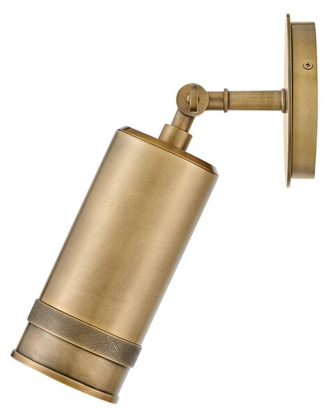 HINKLEY Lampă de exterior Pratt, alamă veche, Ø 14 cm, IP44, LED GU10, Bronz / Alamă Veche, Aluminiu
