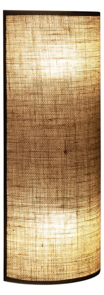 Lampă de perete Duolla, Nature, Maro / Rugină, Camera de zi, Țesătură / Textil, Boho