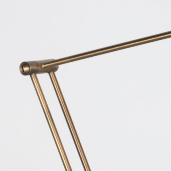 Steinhauer Lampă de birou cu LED Zenith 2, bronz, CCT, telecomandă, reglabil, Bronz / Alamă Veche, Studiu / Birou, Metal, Modern