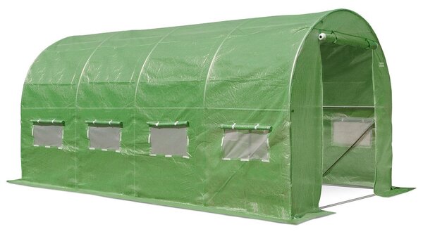 Tunel de folie verde 2.5x5m Garden Point