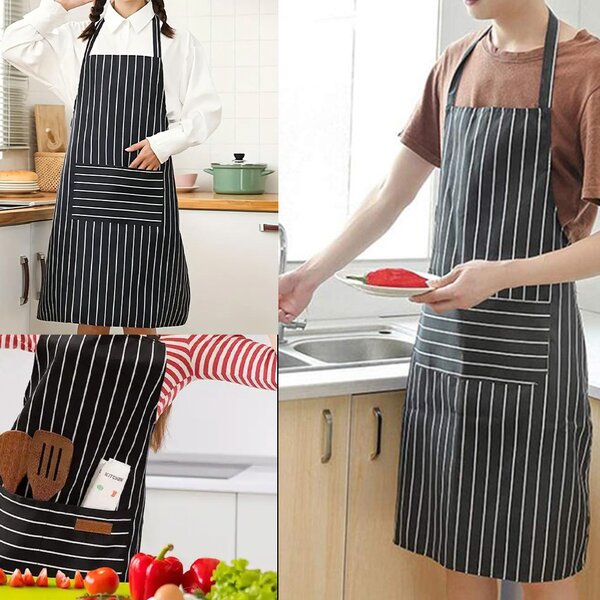Sort de bucatarie Pufo Simple, sort pentru gatit, marime universala, negru
