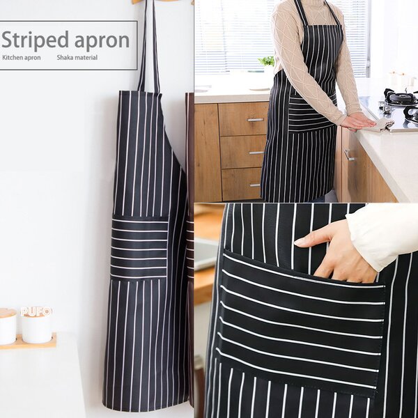 Sort de bucatarie Pufo Simple, sort pentru gatit, marime universala, negru