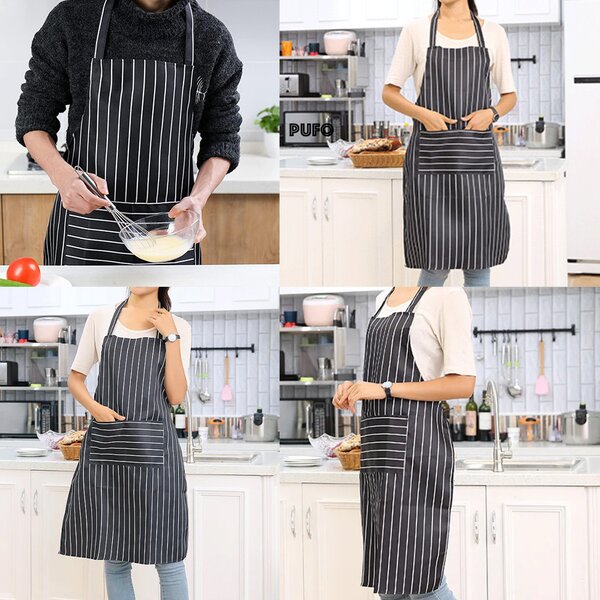 Sort de bucatarie Pufo Simple, sort pentru gatit, marime universala, negru
